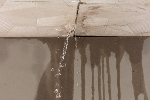 Professional Water Damage Restoration technician working in Westfield, MA